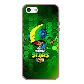 Чехол для iPhone 5/5S матовый с принтом BRAWL STARS LEON ЛЕОН в городе Новоалтайск, Силикон | Область печати: задняя сторона чехла, без боковых панелей | 8 bit | 8бит | brawl | cnfhc | crow | hfdk | leon | logo | sandy | skull | spike | stars | бравл | бравла | браво | игра | игры | икфцд | кроу | леон | лого | логотип | символ | спайк | старс | старса | сэнди | череп | ыефкы