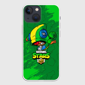 Чехол для iPhone 13 mini с принтом BRAWL STARS LEON   ЛЕОН в городе Новоалтайск,  |  | Тематика изображения на принте: 8 bit | 8бит | brawl | cnfhc | crow | hfdk | leon | logo | sandy | skull | spike | stars | бравл | бравла | браво | игра | игры | икфцд | кроу | леон | лого | логотип | символ | спайк | старс | старса | сэнди | череп | ыефкы