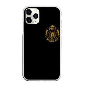 Чехол для iPhone 11 Pro Max матовый с принтом ЛЕВ в городе Новоалтайск, Силикон |  | 7 грехов | anime | manga | meliodas | seven deadly sins | аниме | змея | манга | мелиодас | семь грехов