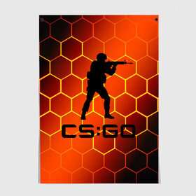 Постер с принтом CS GO | КС ГО в городе Новоалтайск, 100% бумага
 | бумага, плотность 150 мг. Матовая, но за счет высокого коэффициента гладкости имеет небольшой блеск и дает на свету блики, но в отличии от глянцевой бумаги не покрыта лаком | asiimov | counter | counter strike | counterstrike | cs go | cs:go | csgo | global | offensive | strike | гоу | каэс | контер | контр | контра | контрстрайк | кс го | кс:го | ксго | страйк | сы пщ