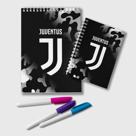 Блокнот с принтом JUVENTUS / ЮВЕНТУС в городе Новоалтайск, 100% бумага | 48 листов, плотность листов — 60 г/м2, плотность картонной обложки — 250 г/м2. Листы скреплены удобной пружинной спиралью. Цвет линий — светло-серый
 | ball | club | dtynec | foot | football | italy | juventus | logo | ronaldo | sport | team | дибала | италия | клуб | лого | логотип | логотипы | огмутегы | роналдо | сборная | символ | символы | спорт | форма | футбол | футболист | футболисту | 