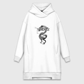 Платье-худи хлопок с принтом Dragon в городе Новоалтайск,  |  | dragon | дракон | китайски дракон