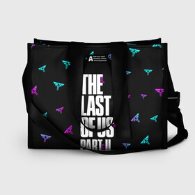 Сумка-шоппер 3D с принтом THE LAST OF US 2 ОДНИ ИЗ НАС в городе Новоалтайск, 100% полиэстер | застегивается на металлическую кнопку; внутренний карман застегивается на молнию. Стенки укреплены специальным мягким материалом, чтобы защитить содержимое от несильных ударов
 | 
