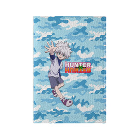 Обложка для паспорта матовая кожа с принтом Киллуа Hunter x Hunter в городе Новоалтайск, натуральная матовая кожа | размер 19,3 х 13,7 см; прозрачные пластиковые крепления | Тематика изображения на принте: anime | hunter | hunter x hunter | killua | zoldyck | аниме | зодиак | охотник | охотники