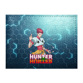 Обложка для студенческого билета с принтом Хисока Hunter x Hunter в городе Новоалтайск, натуральная кожа | Размер: 11*8 см; Печать на всей внешней стороне | anime | hunter | hunter x hunter | zoldyck | аниме | зодиак | охотник | охотники | хисока