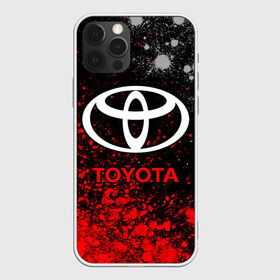 Чехол для iPhone 12 Pro Max с принтом TOYOTA ТОЙОТА в городе Новоалтайск, Силикон |  | 