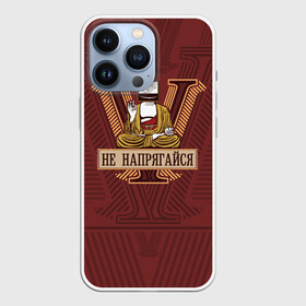 Чехол для iPhone 13 Pro с принтом Не напрягайся в городе Новоалтайск,  |  | volt | будда | буддизм | вольт | вольтметр | дзен | медитация | медитирует | напряжение | наука | прикол | прикольные надписи | сарказм | техника | физика | электрик | электрика | электроника | юмор
