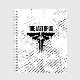 Тетрадь с принтом THE LAST OF US в городе Новоалтайск, 100% бумага | 48 листов, плотность листов — 60 г/м2, плотность картонной обложки — 250 г/м2. Листы скреплены сбоку удобной пружинной спиралью. Уголки страниц и обложки скругленные. Цвет линий — светло-серый
 | game | horror | survival horror | the last | the last of us | the last of us remastered | игра | компьютерная игра | ласт | ласт оф | ласт оф ас | экшн