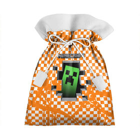 Подарочный 3D мешок с принтом MINECRAFT в городе Новоалтайск, 100% полиэстер | Размер: 29*39 см | Тематика изображения на принте: craft | creeper | dungeon | dungeons | earth | game | logo | mine | minecraft | minecraft dungeons | mobile | online | дунгеонс | земля | зомби | игра | крипер | лого | майкрафт | майнкрафт | онлайн | подземелье