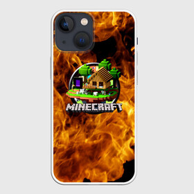 Чехол для iPhone 13 mini с принтом Minecraft в городе Новоалтайск,  |  | craft | creeper | dungeon | dungeons | earth | game | logo | mine | minecraft | minecraft dungeons | mobile | online | дунгеонс | земля | зомби | игра | крипер | лого | майкрафт | майнкрафт | онлайн | подземелье