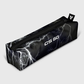 Пенал 3D с принтом CS GO в городе Новоалтайск, 100% полиэстер | плотная ткань, застежка на молнии | Тематика изображения на принте: awp | counter strike | cs go | cs go global offensive | hyper beast | skin cs | team cs | команды cs | скины оружия | скоростной зверь | хайпер бист