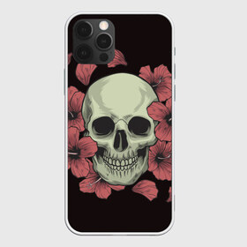 Чехол для iPhone 12 Pro Max с принтом Skull in red 2 в городе Новоалтайск, Силикон |  | 