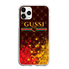 Чехол для iPhone 11 Pro матовый с принтом GUSSI / ГУСИ в городе Новоалтайск, Силикон |  | anti | antibrand | brand | fashion | gucci | gusi | gussi | logo | meme | memes | анти | антибренд | бренд | гуси | гуччи | забавные | лого | логотип | мем | мемы | мода | прикол | приколы | прикольные | символ