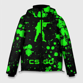 Мужская зимняя куртка 3D с принтом CSGO logo в городе Новоалтайск, верх — 100% полиэстер; подкладка — 100% полиэстер; утеплитель — 100% полиэстер | длина ниже бедра, свободный силуэт Оверсайз. Есть воротник-стойка, отстегивающийся капюшон и ветрозащитная планка. 

Боковые карманы с листочкой на кнопках и внутренний карман на молнии. | american | counter strike | cs go | автомат | америка | армия | бой | брызги | война | детям | игра | капли | кислотный | контр страйк | краска | логотипы игр | мальчикам | монстр | неоновый | оружие | пацанские | пятна