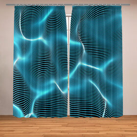 Фотошторы с принтом Neon lines в городе Новоалтайск, Блэкаут (светозащита 90%) / Габардин (светозащита 40% | 2 полотна шириной по 145 см; Высота 200-300 см; Крепление: шторная лента (на крючки); | 3301 | 4800 | dpi | lines | neon | линии | неон