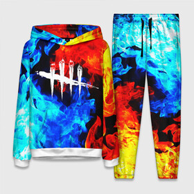 Женский костюм 3D (с толстовкой) с принтом DEAD BY DAYLIGHT в городе Новоалтайск,  |  | dbd | dead by daylight | game | survival horror | дбд | игры | мертвецы | мертвы к рассвету | призраки