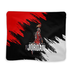Плед 3D с принтом MICHAEL JORDAN в городе Новоалтайск, 100% полиэстер | закругленные углы, все края обработаны. Ткань не мнется и не растягивается | Тематика изображения на принте: jordan | michael | michael jordan | nba | баскетбол | баскетболист | джордан | защитник | майкл | майкл джордан | нба