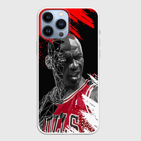 Чехол для iPhone 13 Pro Max с принтом MICHAEL JORDAN в городе Новоалтайск,  |  | jordan | michael | michael jordan | nba | баскетбол | баскетболист | джордан | защитник | майкл | майкл джордан | нба
