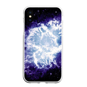 Чехол для iPhone XS Max матовый с принтом Galaxy в городе Новоалтайск, Силикон | Область печати: задняя сторона чехла, без боковых панелей | 3301 | 4800 | dpi | galaxy | галактика | звезды | космос