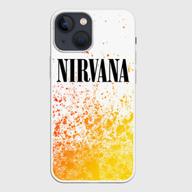 Чехол для iPhone 13 mini с принтом NIRVANA   НИРВАНА в городе Новоалтайск,  |  | band | cobain | face | kurt | logo | music | nirvana | rock | rocknroll | группа | кобейн | курт | лого | логотип | музыка | музыкальная | нирвана | рожица | рок | рокнролл | символ