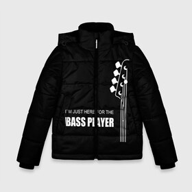 Зимняя куртка для мальчиков 3D с принтом BASS PLAYER (GUITAR) в городе Новоалтайск, ткань верха — 100% полиэстер; подклад — 100% полиэстер, утеплитель — 100% полиэстер | длина ниже бедра, удлиненная спинка, воротник стойка и отстегивающийся капюшон. Есть боковые карманы с листочкой на кнопках, утяжки по низу изделия и внутренний карман на молнии. 

Предусмотрены светоотражающий принт на спинке, радужный светоотражающий элемент на пуллере молнии и на резинке для утяжки | guitar | nick senpai | бас | бас гитара | гитара | марченко | никита марченко