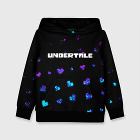 Детская толстовка 3D с принтом UNDERTALE / АНДЕРТЕЙЛ в городе Новоалтайск, 100% полиэстер | двухслойный капюшон со шнурком для регулировки, мягкие манжеты на рукавах и по низу толстовки, спереди карман-кенгуру с мягким внутренним слоем | annoying | asriel | chara | dog | frisk | game | games | logo | papyrus | sans | tale | under | undertale | азриэль | андер | андертейл | игра | игры | лого | логотип | надоедливая | папирус | санс | сердечко | сердце | символ | символы | собака 