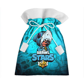 Подарочный 3D мешок с принтом BRAWL STARS LEON SHARK в городе Новоалтайск, 100% полиэстер | Размер: 29*39 см | brawl | brawl stars | brawlstars | crow | fire | flame | game | leon | loen | phoenix | shark | star | stars | акула | бравл | браво | вода | звезда | звезды | игра | леон | огонь | пламя | стар | старс | феникс