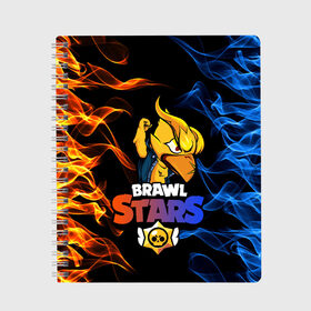 Тетрадь с принтом BRAWL STARS PHOENIX CROW в городе Новоалтайск, 100% бумага | 48 листов, плотность листов — 60 г/м2, плотность картонной обложки — 250 г/м2. Листы скреплены сбоку удобной пружинной спиралью. Уголки страниц и обложки скругленные. Цвет линий — светло-серый
 | brawl | brawl stars | brawlstars | crow | fire | flame | game | leon | loen | phoenix | shark | star | stars | акула | бравл | браво | вода | звезда | звезды | игра | леон | огонь | пламя | стар | старс | феникс