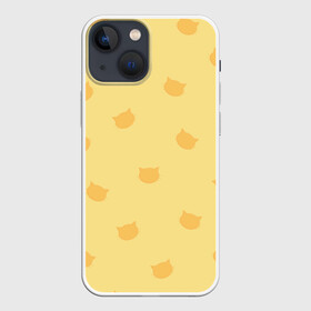Чехол для iPhone 13 mini с принтом Кошки в городе Новоалтайск,  |  | cat | kitty | puss | киска | киски | кот | котенок | котик | котики | котики паттерн | коты | котята | кошачий | кошачьи | кошечка | кошечки | кошка | кошки | мордочка