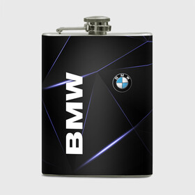 Фляга с принтом BMW в городе Новоалтайск, металлический корпус | емкость 0,22 л, размер 125 х 94 мм. Виниловая наклейка запечатывается полностью | bmw | авто | автомобиль | бмв | логотип | марка | машина | надпись | текстура
