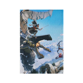 Обложка для паспорта матовая кожа с принтом Horizon Zero Dawn в городе Новоалтайск, натуральная матовая кожа | размер 19,3 х 13,7 см; прозрачные пластиковые крепления | Тематика изображения на принте: art | attack on titan | eren yeager | hajime isayama | shingeki no kyojin | атака титанов | безумие | военная форма | клинки | кровь | сражение | ярость