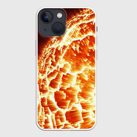 Чехол для iPhone 13 mini с принтом Космический объект в городе Новоалтайск,  |  | Тематика изображения на принте: planets | взрыв | взрывы | вселенная | вселенский | звезда | звёзды | космические | космический | космос | лава | мантия | огненный | огонь | пламя | планета | планеты | солнце | яркие | яркий