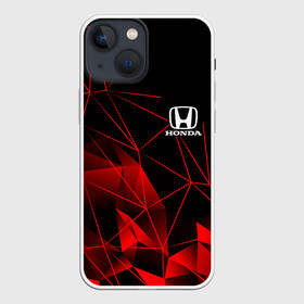 Чехол для iPhone 13 mini с принтом HONDA в городе Новоалтайск,  |  | honda | авто | автомобиль | логотип | марка | машина | надпись | текстура | хонда