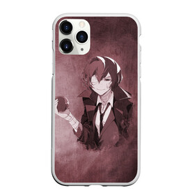 Чехол для iPhone 11 Pro матовый с принтом Дазай в городе Новоалтайск, Силикон |  | dazai | osamu | аниме | бродячие псы | великий | дазай | осаму | проза