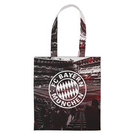 Сумка 3D повседневная с принтом FC BAYERN MUNCHEN в городе Новоалтайск, 100% полиэстер | Плотность: 200 г/м2; Размер: 34×35 см; Высота лямок: 30 см | bayer | bayern | munchen | бавария | баер | баерн | байер | байерн | клуб | мюллер | мюнхен | нойер | фк байер | футбольный