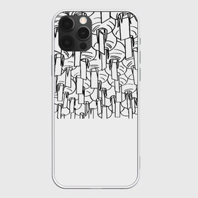 Чехол для iPhone 12 Pro Max с принтом Тысяча бумажных фонариков Ч б в городе Новоалтайск, Силикон |  | Тематика изображения на принте: asia | lanterns | азия | буддизм | бумажные фонарики | китай | корея | отдых | путешествия | таиланд | фонарики | храм | япония