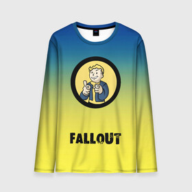 Мужской лонгслив 3D с принтом Fallout/Фоллаут в городе Новоалтайск, 100% полиэстер | длинные рукава, круглый вырез горловины, полуприлегающий силуэт | boy | fallout | new vegas | nuka cola | апокалипсис | бандиты | вегас | война | градиент | девочкам | детям | игра | логотипы игр | мальчикам | оружие | парни | пистолеты | подростковые | постапокалипсис | убежище