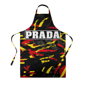 Фартук 3D с принтом PRADA в городе Новоалтайск, 100% полиэстер | общий размер — 65 х 85 см, ширина нагрудника — 26 см, горловина — 53 см, длина завязок — 54 см, общий обхват в поясе — 173 см. Принт на завязках и на горловине наносится с двух сторон, на основной части фартука — только с внешней стороны | prada | prada gang | prada style | prada принт | prada футболка | парада стиль | прада | прада принт | прада футболка