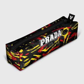 Пенал 3D с принтом PRADA в городе Новоалтайск, 100% полиэстер | плотная ткань, застежка на молнии | prada | prada gang | prada style | prada принт | prada футболка | парада стиль | прада | прада принт | прада футболка