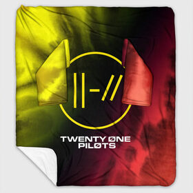 Плед с рукавами с принтом TWENTY ONE PILOTS 21 PILOTS в городе Новоалтайск, 100% полиэстер | Закругленные углы, все края обработаны. Ткань не мнется и не растягивается. Размер 170*145 | logo | music | one | pilots | rock | symbol | top | twenty | twentyonepilots | ван | группа | лого | логотип | логотипы | музыка | пилотс | рок | символ | символы | твенти | топ