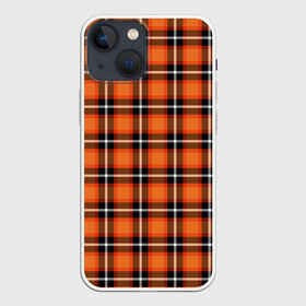Чехол для iPhone 13 mini с принтом Шотландская клетка в городе Новоалтайск,  |  | england | scotland | англия | великобритания | волынка | девиз | джентельмены | килт | клан | клетка | королевство | оранжевая | оранжевый | шотландия | шотландка | шотландская клетка
