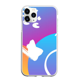 Чехол для iPhone 11 Pro матовый с принтом Градация цвета в городе Новоалтайск, Силикон |  | градация | градиент | градиентная | градиентный | зарисовка | пятна | штрихи