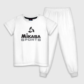 Детская пижама хлопок с принтом MIKASA SPORTS в городе Новоалтайск, 100% хлопок |  брюки и футболка прямого кроя, без карманов, на брюках мягкая резинка на поясе и по низу штанин
 | beach | mikasa | voleybal | volleyball | волебол | волейбол | волейболист | волейболистка | воллейбол | микаса | пляжный