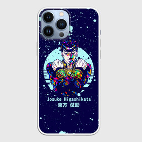Чехол для iPhone 13 Pro Max с принтом JoJo Bizarre Adventure в городе Новоалтайск,  |  | anime | jojo | jojo’s bizarre adventure | аниме | анимэ | биззаре адвенчер | джо | джо джо | джоджо | джонатан джостар | дзёсукэ хигасиката | дзётаро кудзё | жожо | игги | кира | лого | манга | невероятные приключения