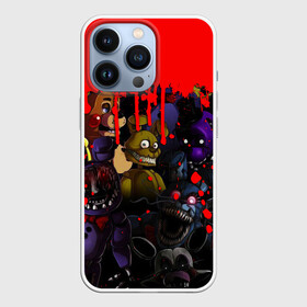 Чехол для iPhone 13 Pro с принтом Five Nights At Freddys в городе Новоалтайск,  |  | 5 ночей | 5 ночей с фредди | 5 ночей с фреди | five nights at freddys | fnaf | foxy | аниматроники | игра | компьютерная игра | пять ночей с фредди | фокси | фредди | фреди | чика