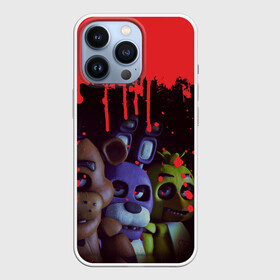 Чехол для iPhone 13 Pro с принтом Five Nights At Freddys в городе Новоалтайск,  |  | 5 ночей | 5 ночей с фредди | 5 ночей с фреди | five nights at freddys | fnaf | foxy | аниматроники | игра | компьютерная игра | пять ночей с фредди | фокси | фредди | фреди | чика