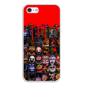 Чехол для iPhone 5/5S матовый с принтом Five Nights At Freddys в городе Новоалтайск, Силикон | Область печати: задняя сторона чехла, без боковых панелей | Тематика изображения на принте: 5 ночей | 5 ночей с фредди | 5 ночей с фреди | five nights at freddys | fnaf | foxy | аниматроники | игра | компьютерная игра | пять ночей с фредди | фокси | фредди | фреди | чика