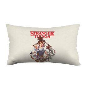 Подушка 3D антистресс с принтом Stranger Things в городе Новоалтайск, наволочка — 100% полиэстер, наполнитель — вспененный полистирол | состоит из подушки и наволочки на молнии | Тематика изображения на принте: 11 | demogorgon | dustin | eleven | jim hopper | lucas | mike | nancy | netflix | steve | will | билли | дастин | демогоргон | джойс | джонатан | дина | загадочные события | лукас | майк | макс | нетфликс | нэнси | оди | одиннадцать