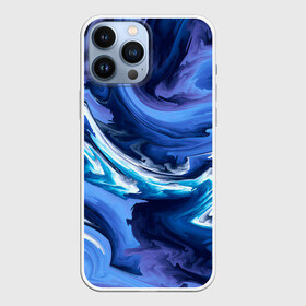 Чехол для iPhone 13 Pro Max с принтом Абстрактные волны в городе Новоалтайск,  |  | Тематика изображения на принте: абстракция | акрил | волны | градиент | тай дай