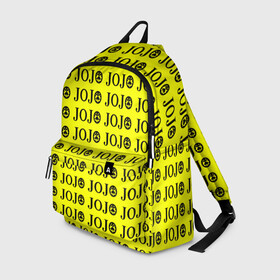 Рюкзак 3D с принтом JoJo Bizarre Adventure в городе Новоалтайск, 100% полиэстер | лямки с регулируемой длиной, сверху петелька, чтобы рюкзак можно было повесить на вешалку. Основное отделение закрывается на молнию, как и внешний карман. Внутри два дополнительных кармана, один из которых закрывается на молнию. По бокам два дополнительных кармашка | anime | jojo | jojo’s bizarre adventure | аниме | анимэ | биззаре адвенчер | джо | джо джо | джоджо | джонатан джостар | дзёсукэ хигасиката | дзётаро кудзё | жожо | игги | кира | лого | манга | невероятные приключения